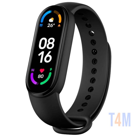 Pulsera Xiaomi Mi Smart Band 6 Bhr4951gl Negra